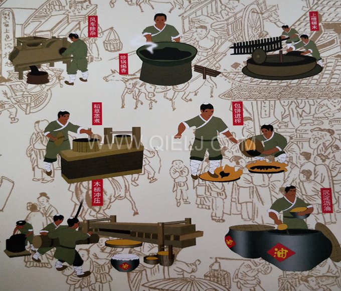 芝麻油提取加工，企鵝糧油機(jī)械生產(chǎn)色香味俱佳的油脂(圖2)